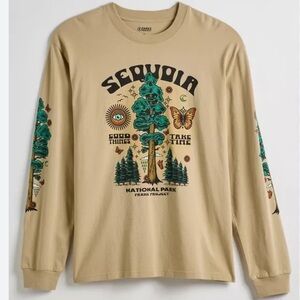 NWOT Parks Project Sequoia National Park Good Things Long Sleeve Tee Size Medium
